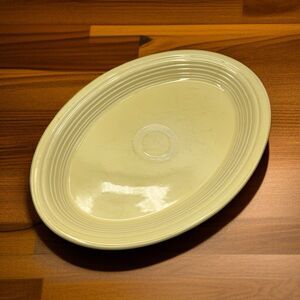 Fiestaware Large 13" Serving Platter Yellow Fiesta